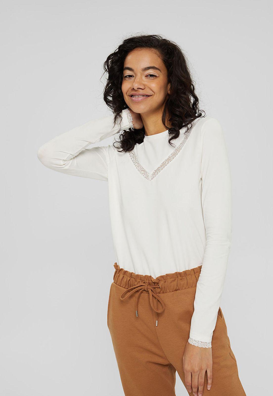 Polera Manga Larga Esprit-0