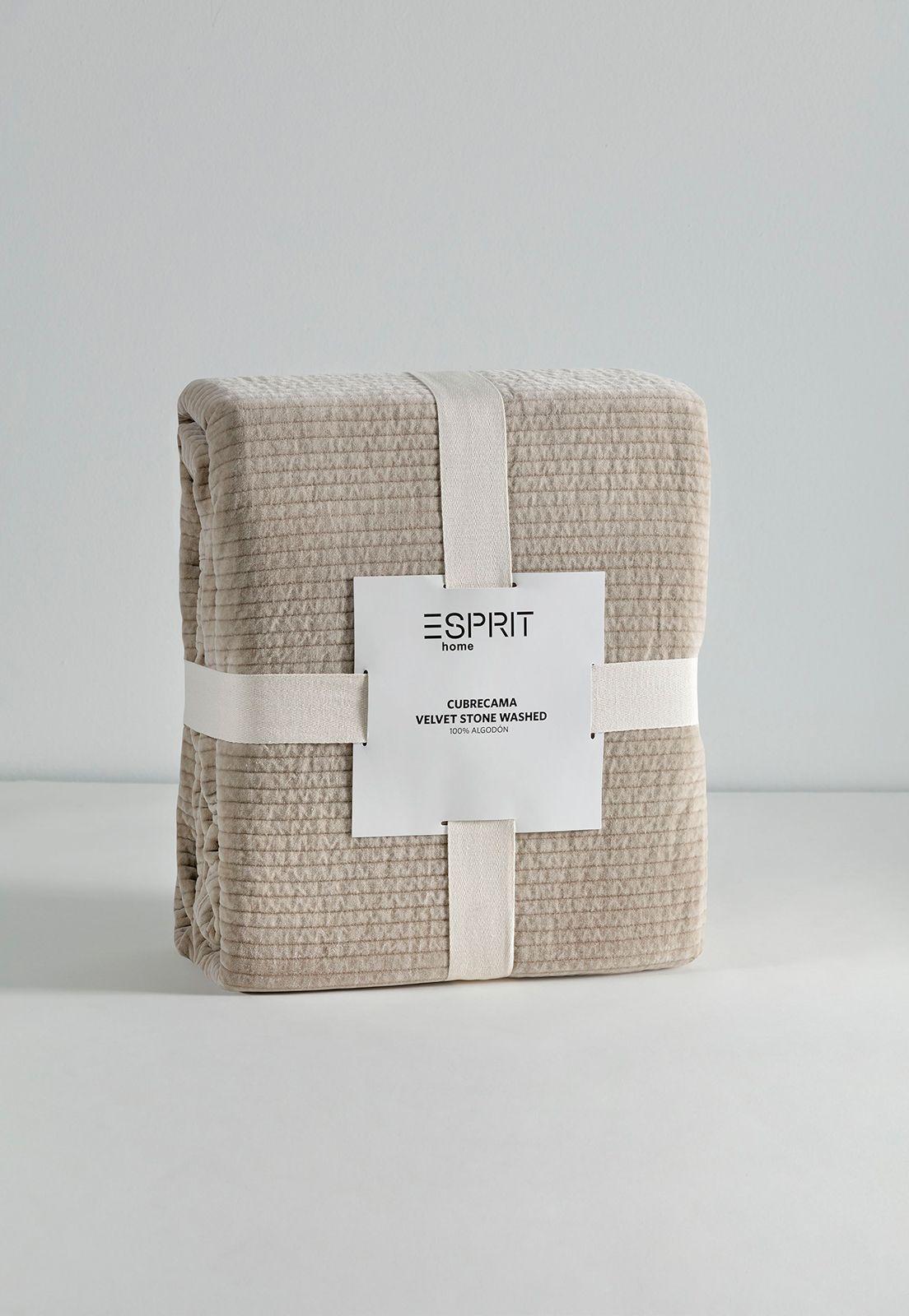 Cubrecama Velvet Stone Wash 2 Plazas Esprit-8