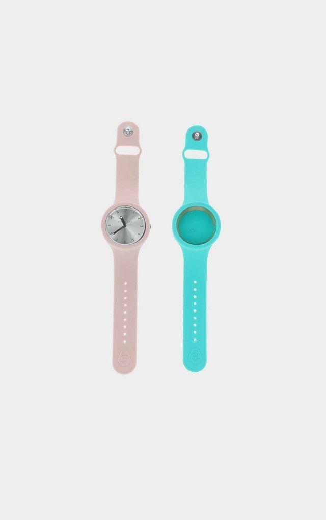 Reloj Análogo Swipe Rosado  Gorillaz-1