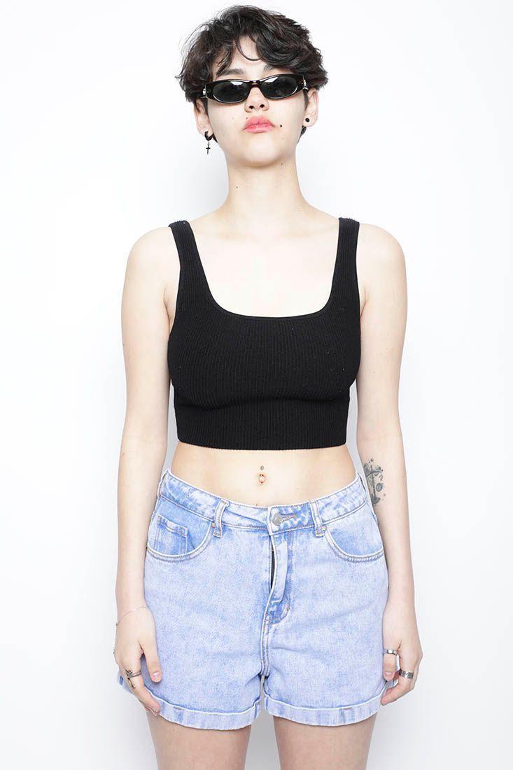 Shorts casual reciclado azul pacsun talla S  -1