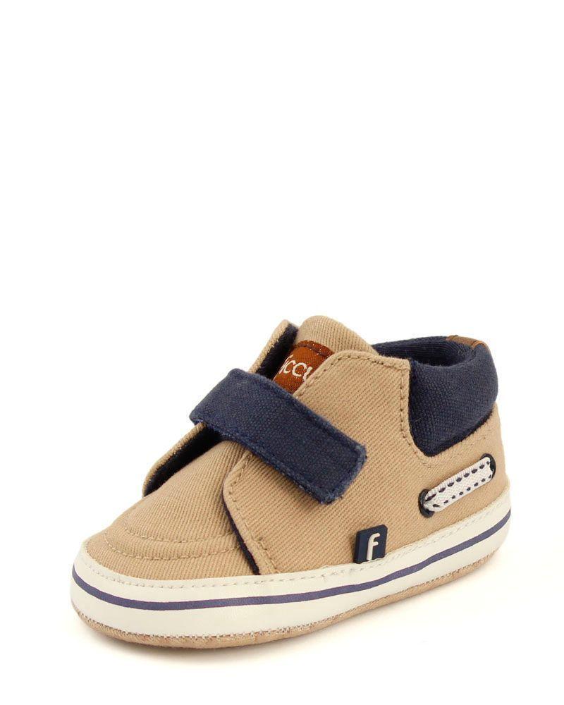 Zapato Mocasín Velcro Bebé Soft Niño Ficcus-0
