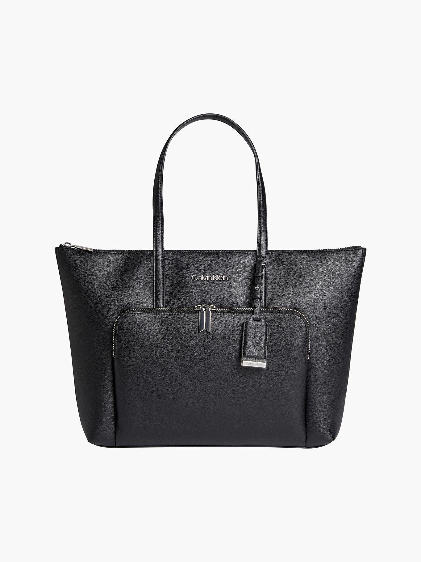Cartera Tote Ck Must Pocket Negro Calvin Klein-0