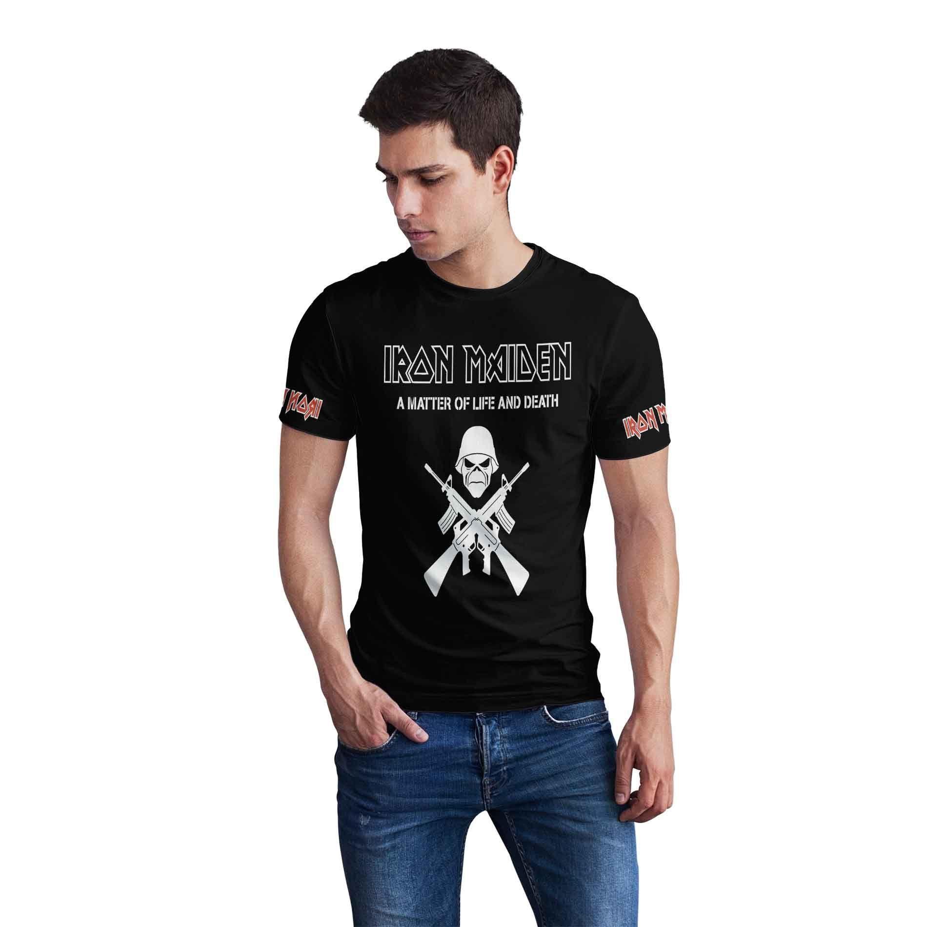 Polera Metalera Iron Maiden D6	-0