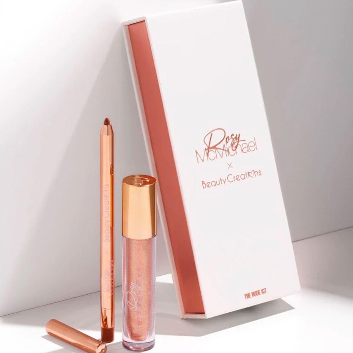 Set Para Labios “The Nude Kit” Rosy McMichael x Beauty Creations-2