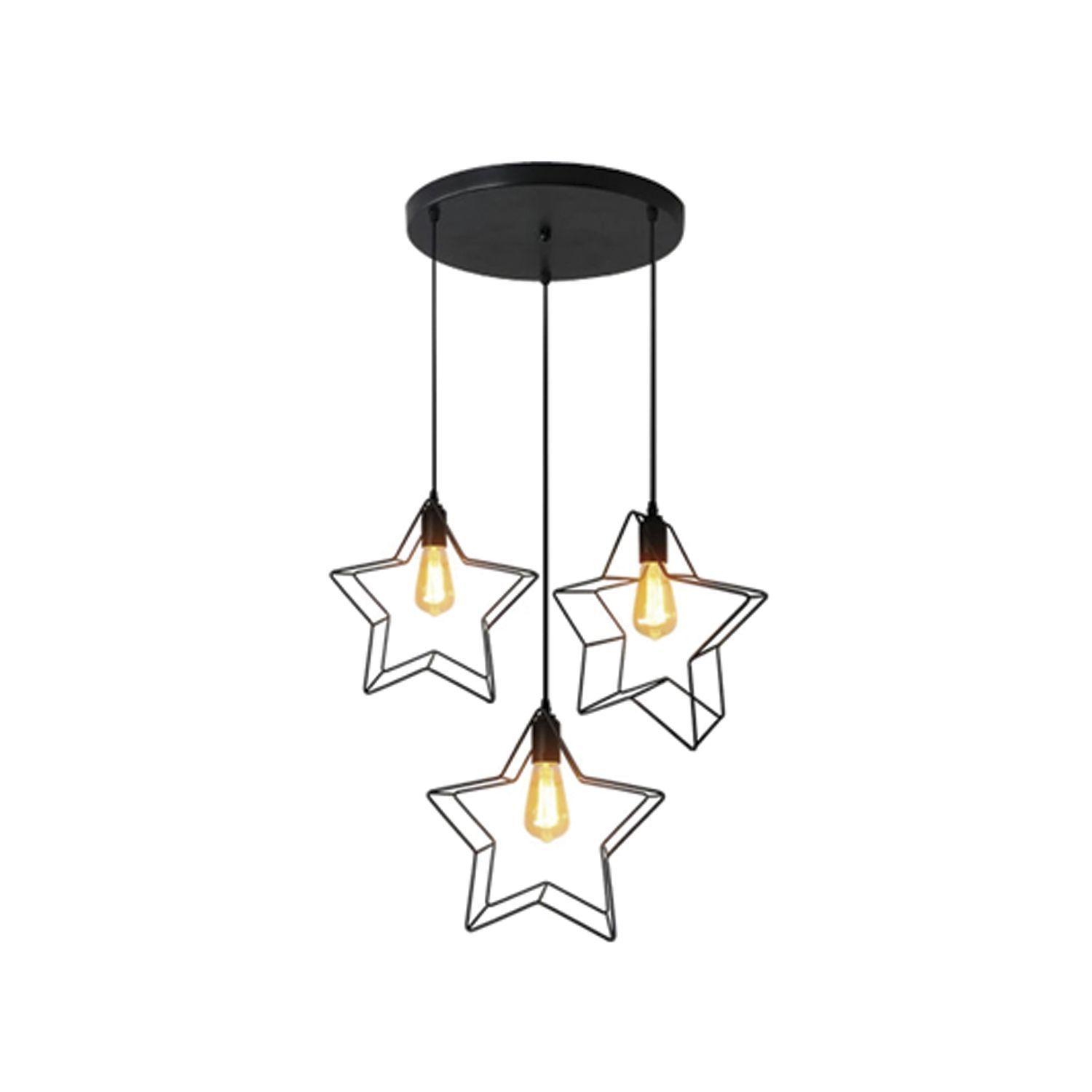Lámpara Colgante Estrellas E-27-0