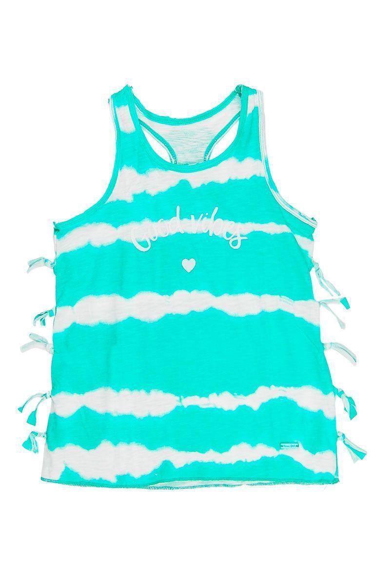 Polera Junior Niña Tie Dye Sunset Ficcus-0