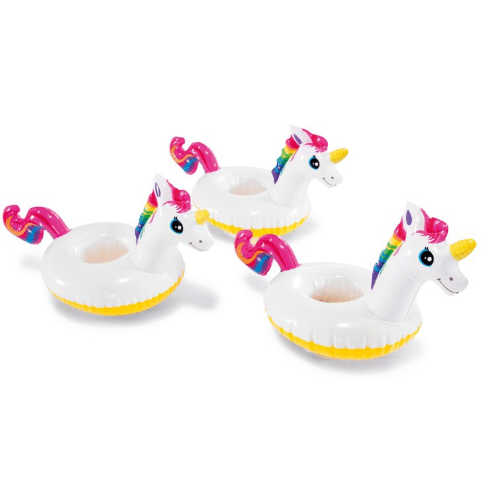 Posavasos Inflable Unicornio Pack 3 u-0