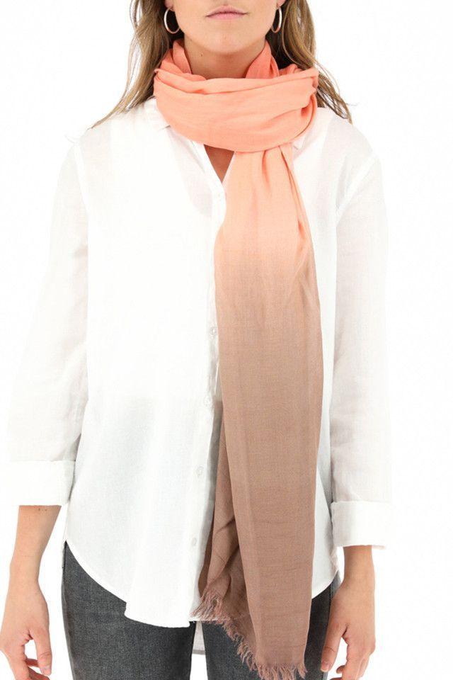 Pañuelo Degrade Coral Humana-0