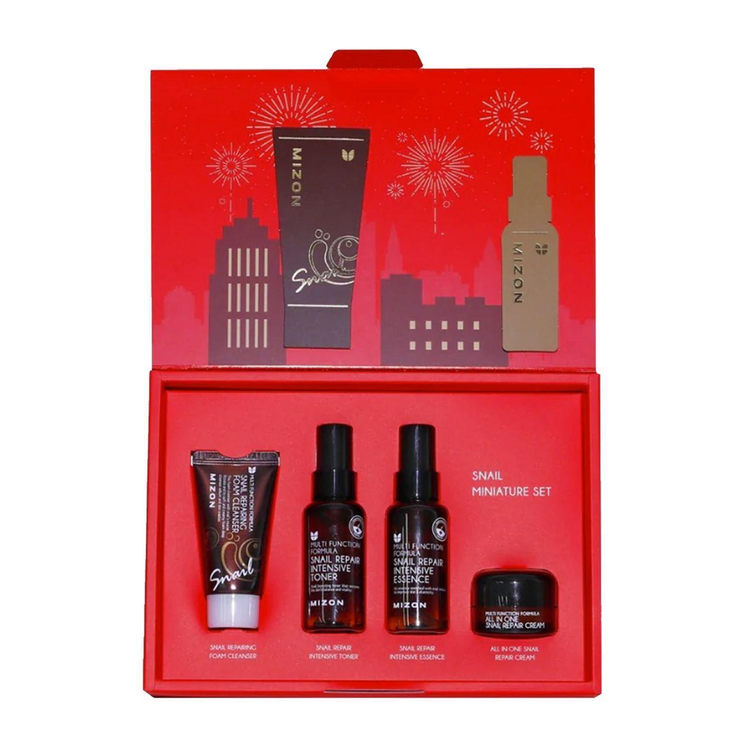 Set Cuidado Facial Viajero: Snail Miniature Mizon-0