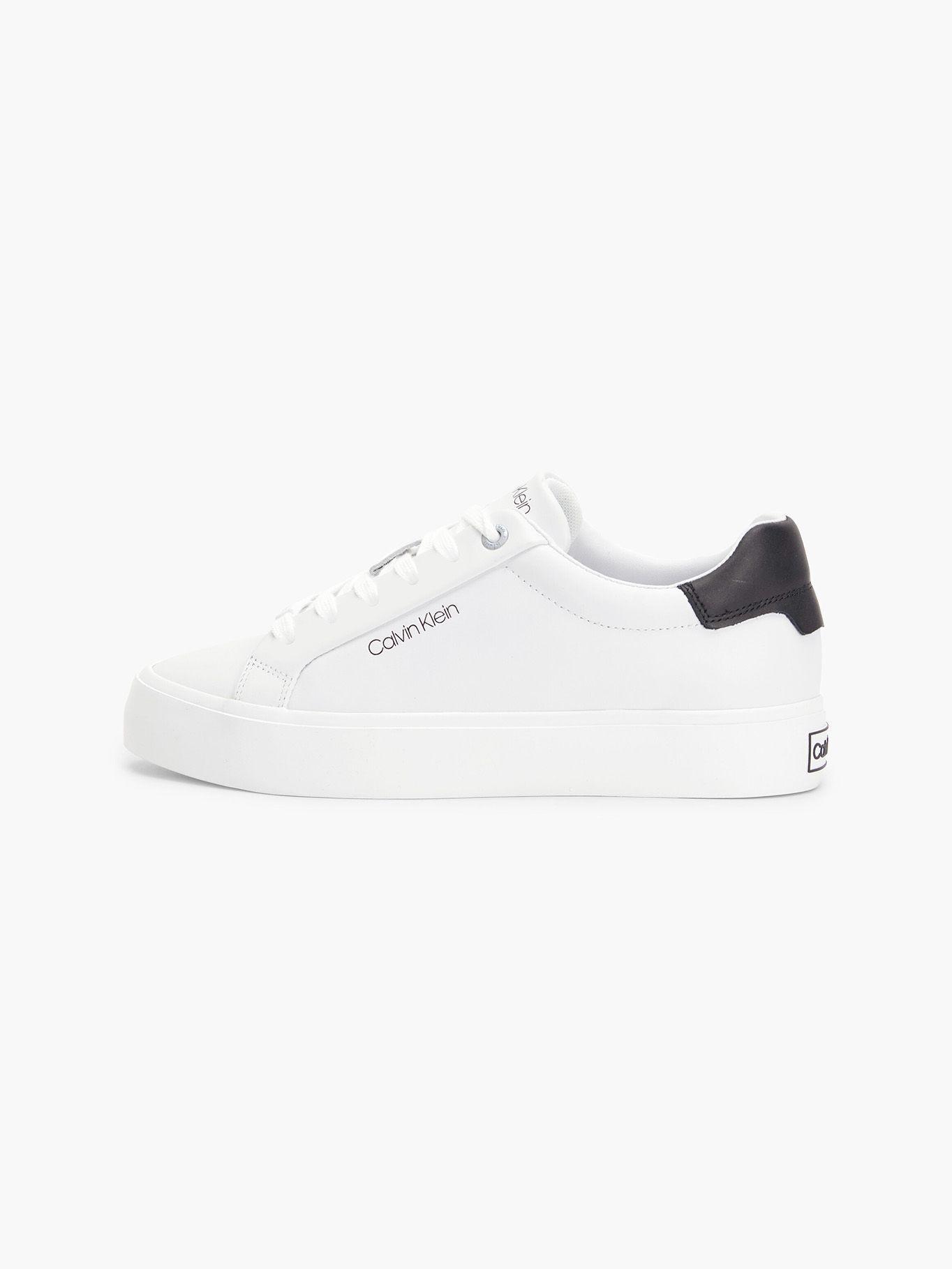 Zapatilla Urbana Lace Up Lth Blanco Calvin Klein-5
