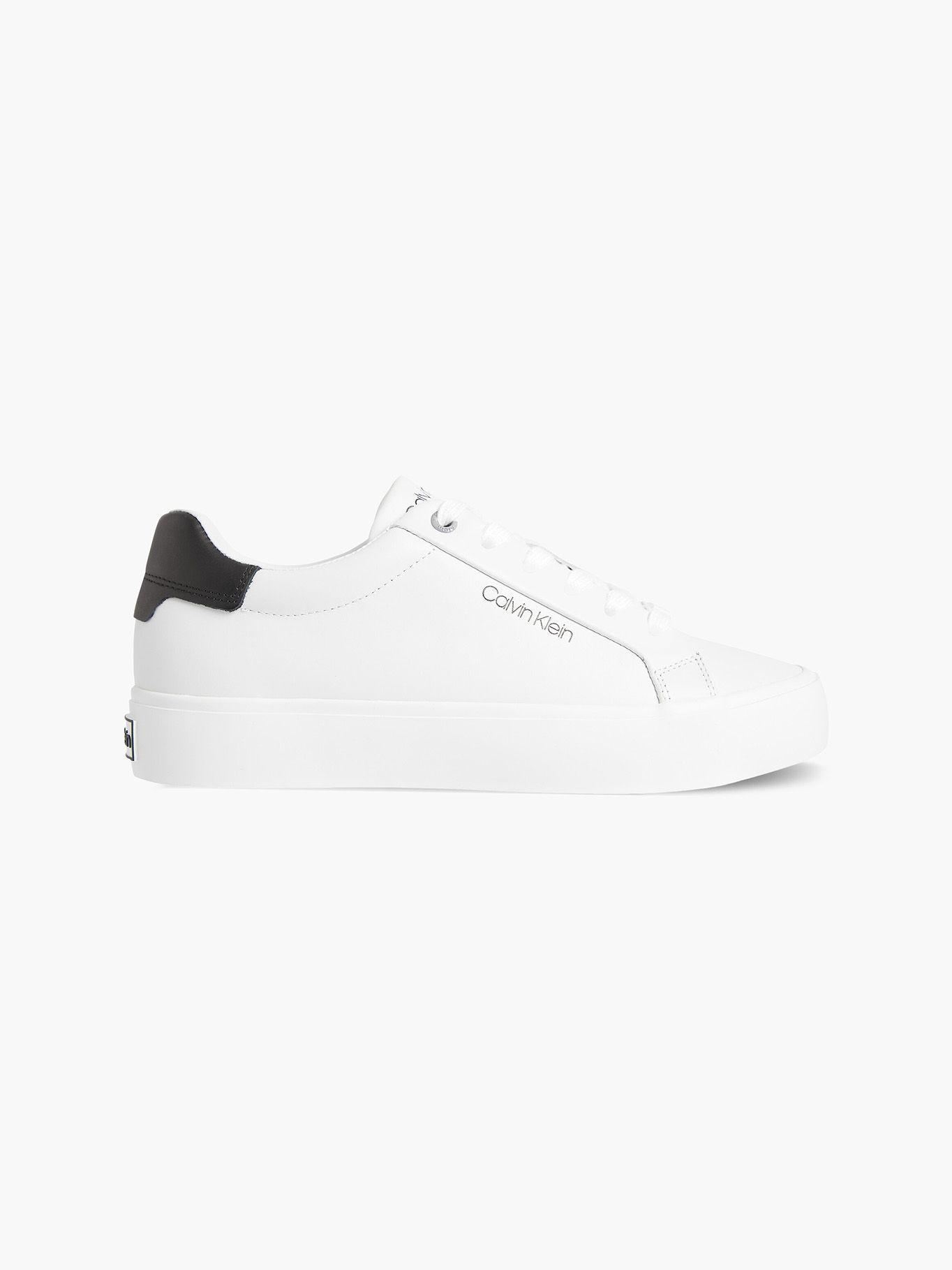 Zapatilla Urbana Lace Up Lth Blanco Calvin Klein-4