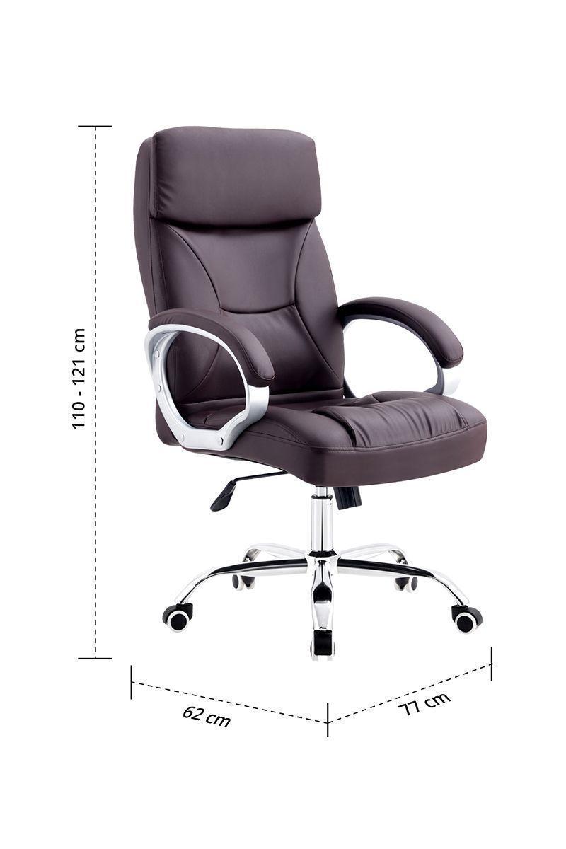 Silla de Oficina Ejecutiva Maesta Café-2