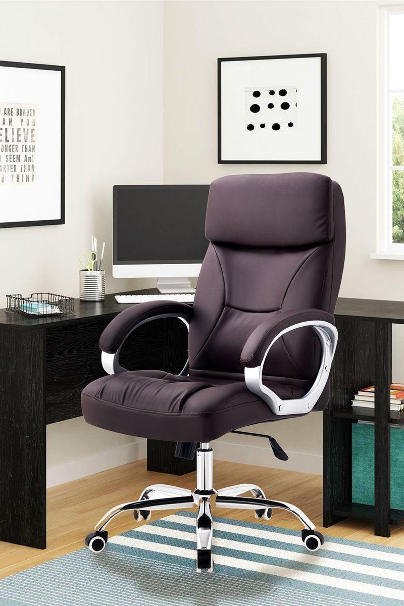 Silla de Oficina Ejecutiva Maesta Café-5