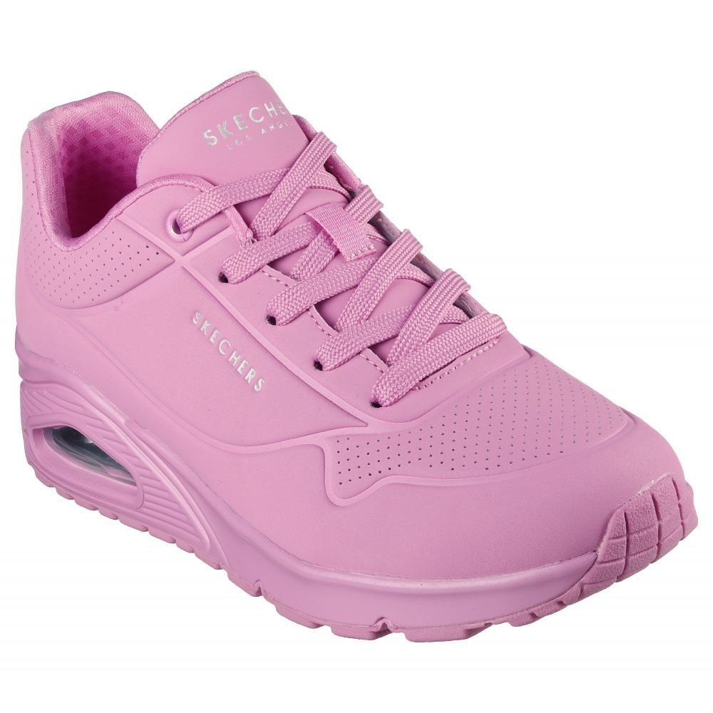 Zapatilla Mujer Uno Rosado Skechers-0