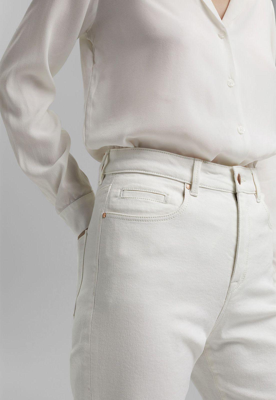Jeans Mujer Straight High Rise Esprit-2