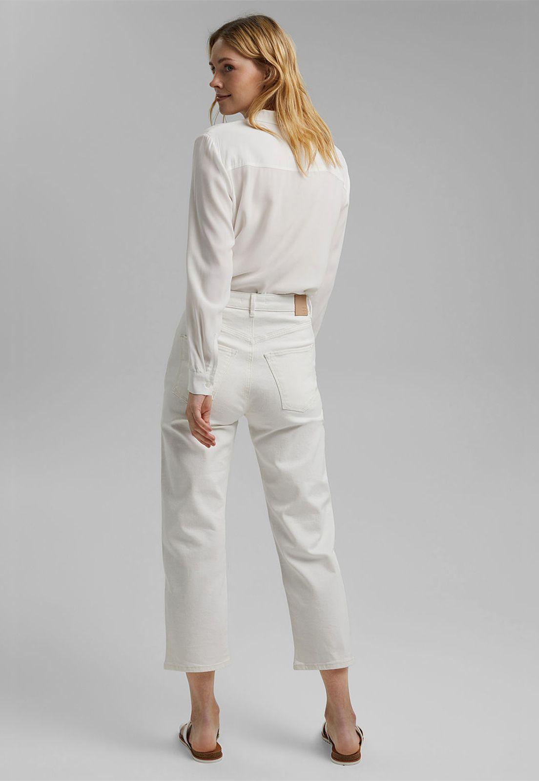 Jeans Mujer Straight High Rise Esprit-1