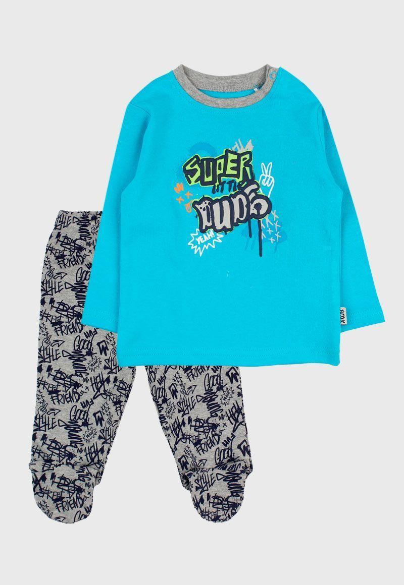 Pijama bebé niño 2 piezas algodón tags 168-0