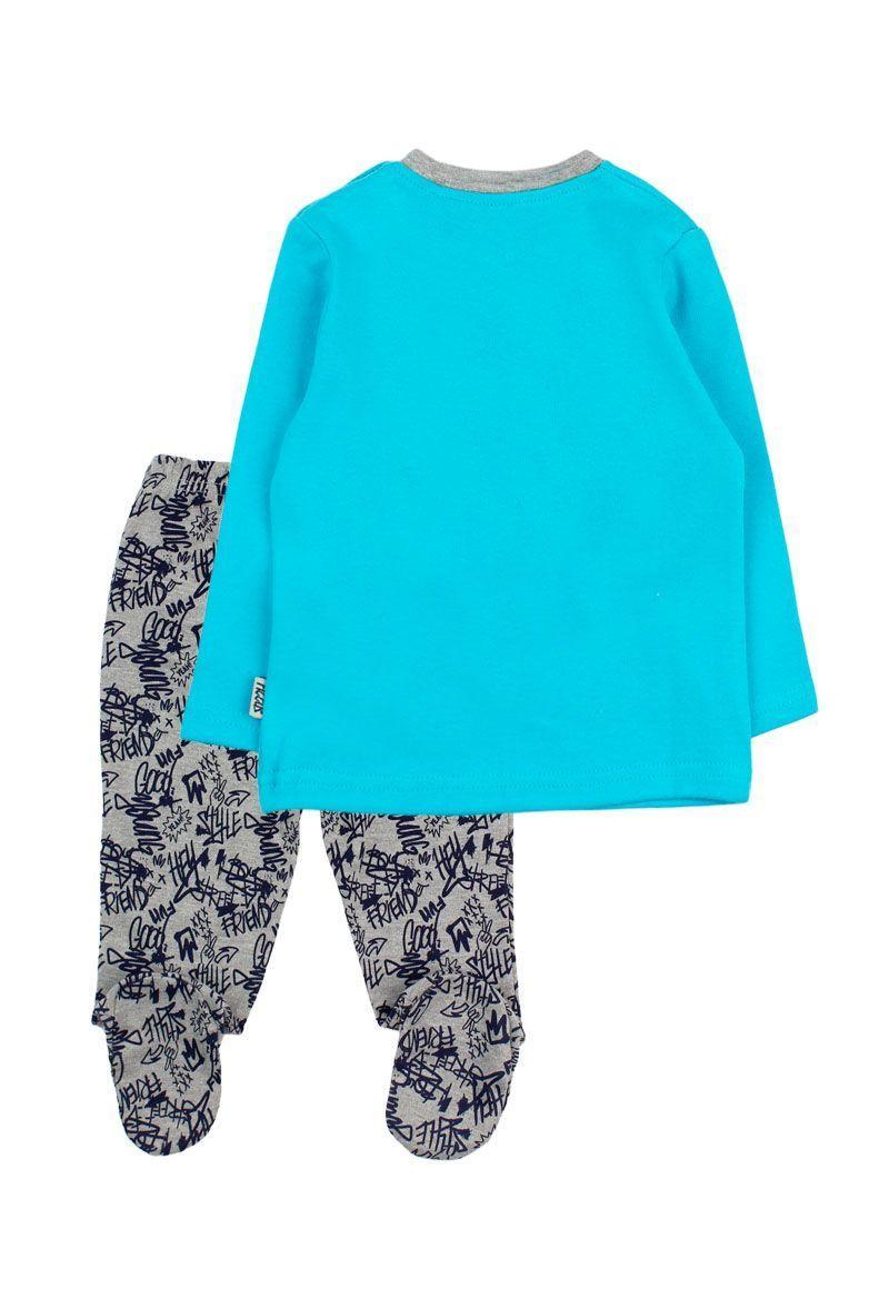 Pijama bebé niño 2 piezas algodón tags 168-1