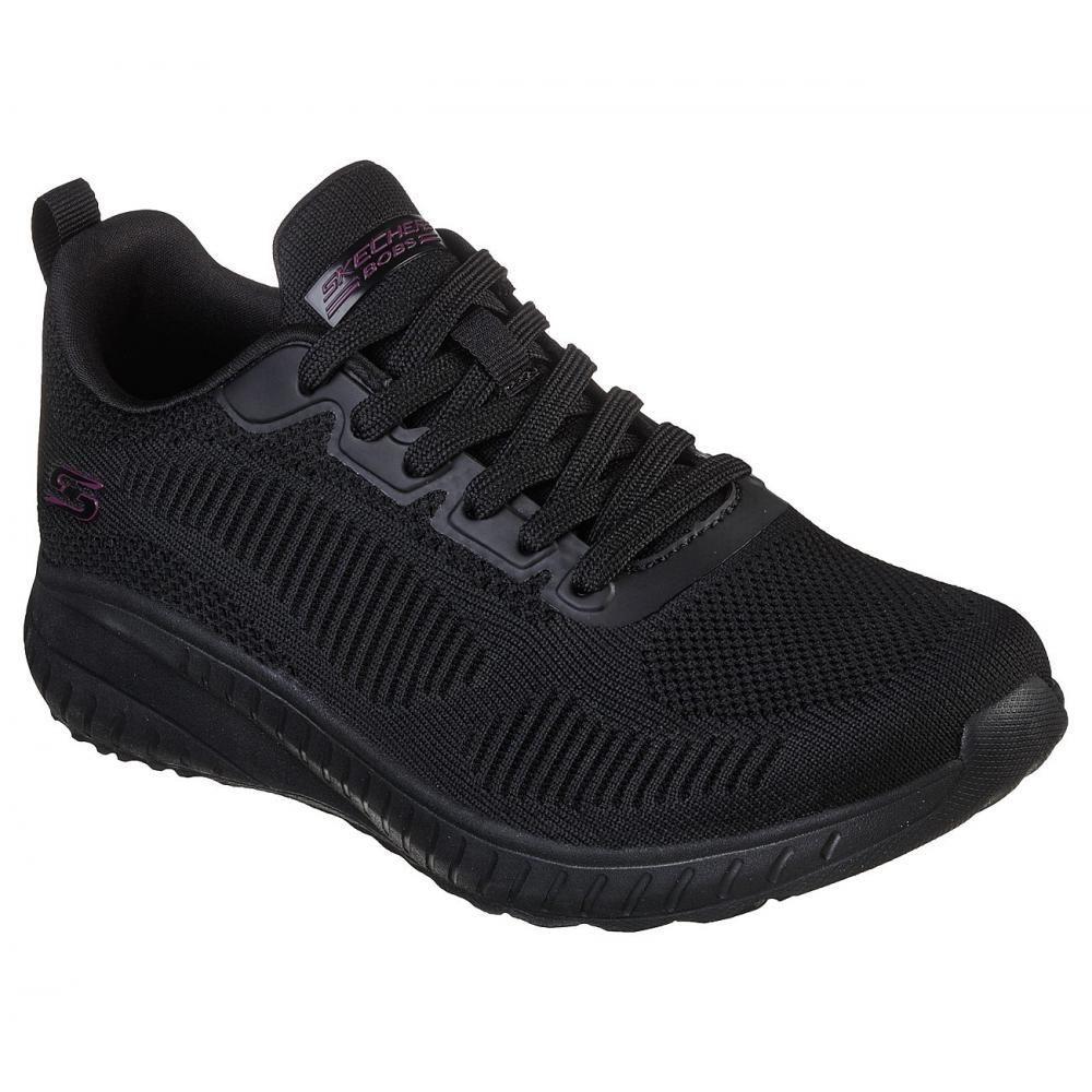 Zapatilla Mujer Bobs Squad Chaos Negro Skechers-5