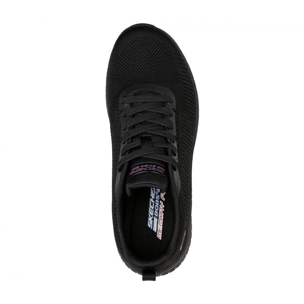 Zapatilla Mujer Bobs Squad Chaos Negro Skechers-2