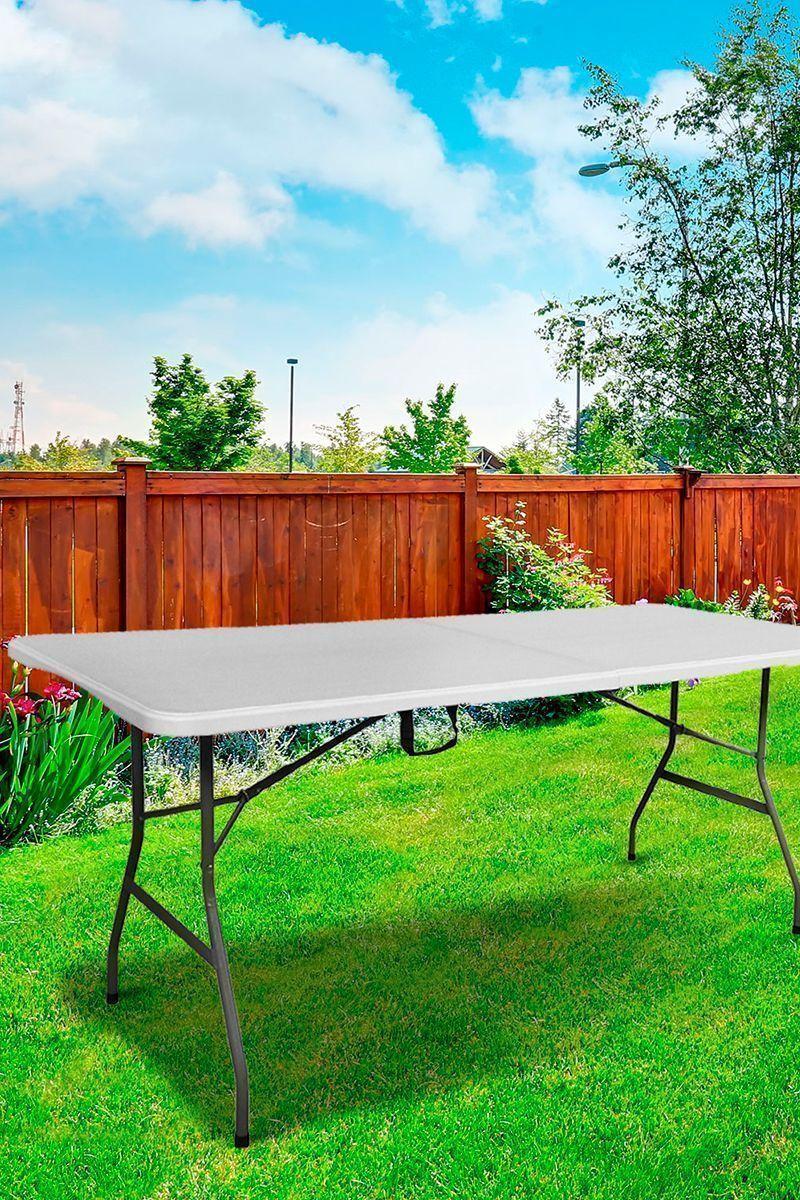 Mesa Plegable Tipo Maleta 74 X 70 X 180 cm-5