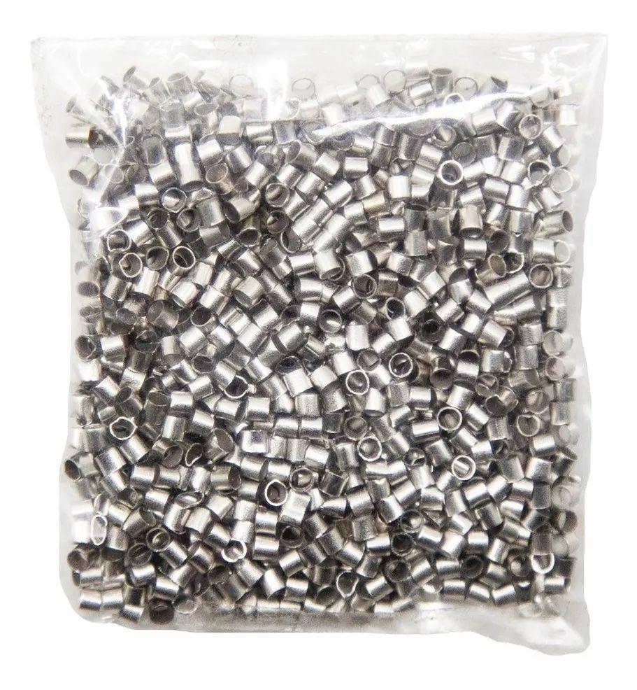 Aprietesescarlachin B13 Tubo Gr Plateado Niquelado 1000unds-2