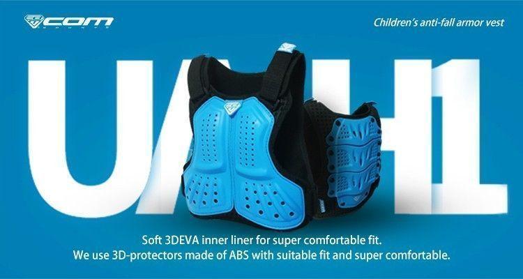 Jofa Armadura niños MTB BMX negra-5