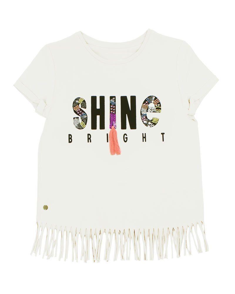 Polera Jr Niña Flecos Savage Ficcus-0