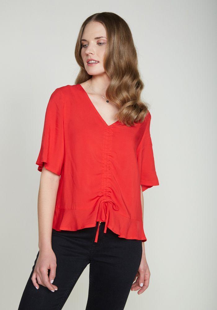 Blusa Jacinta Rojo -1
