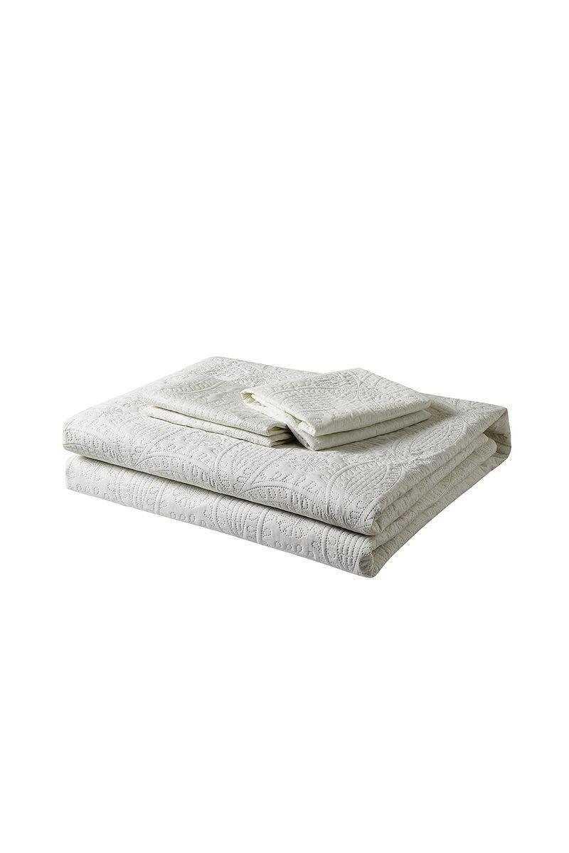 Quilt Diseño Fundas Julieta 2 Pl Blanco-5