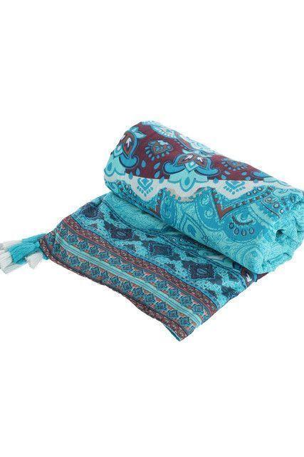 Toalla Celeste Beach Comber Morroco Humana-1