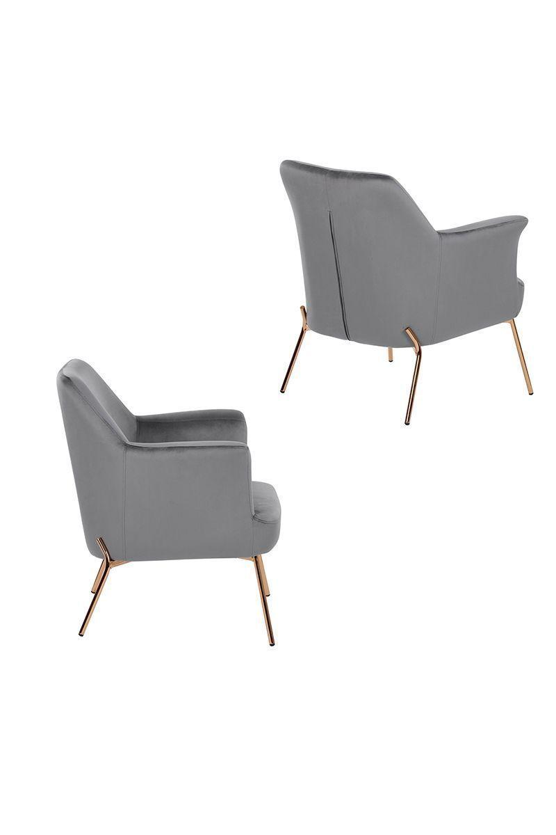 Poltrona Sitial Rose Lenglet Gris-3