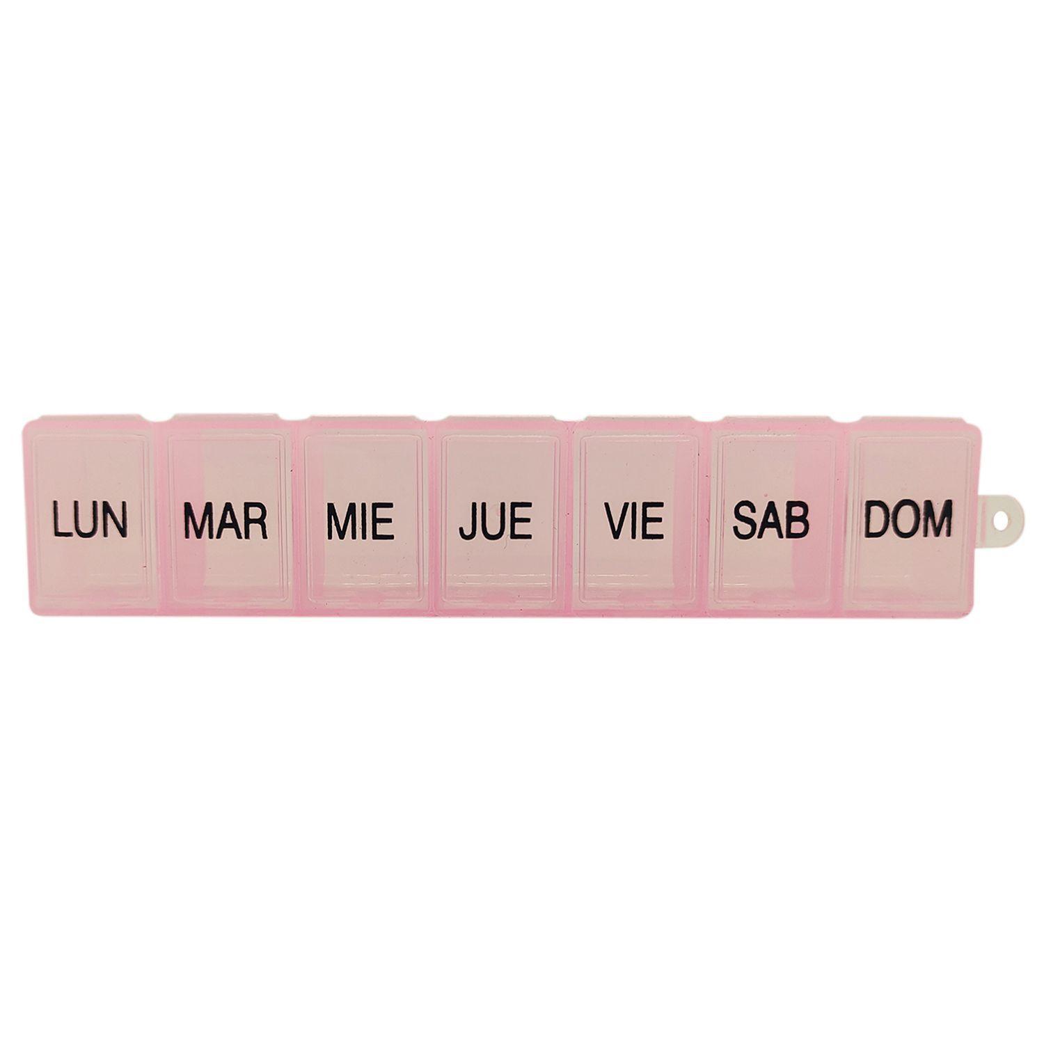 Pastillero Semanal Organizador De Pastillas 7 Dias-5