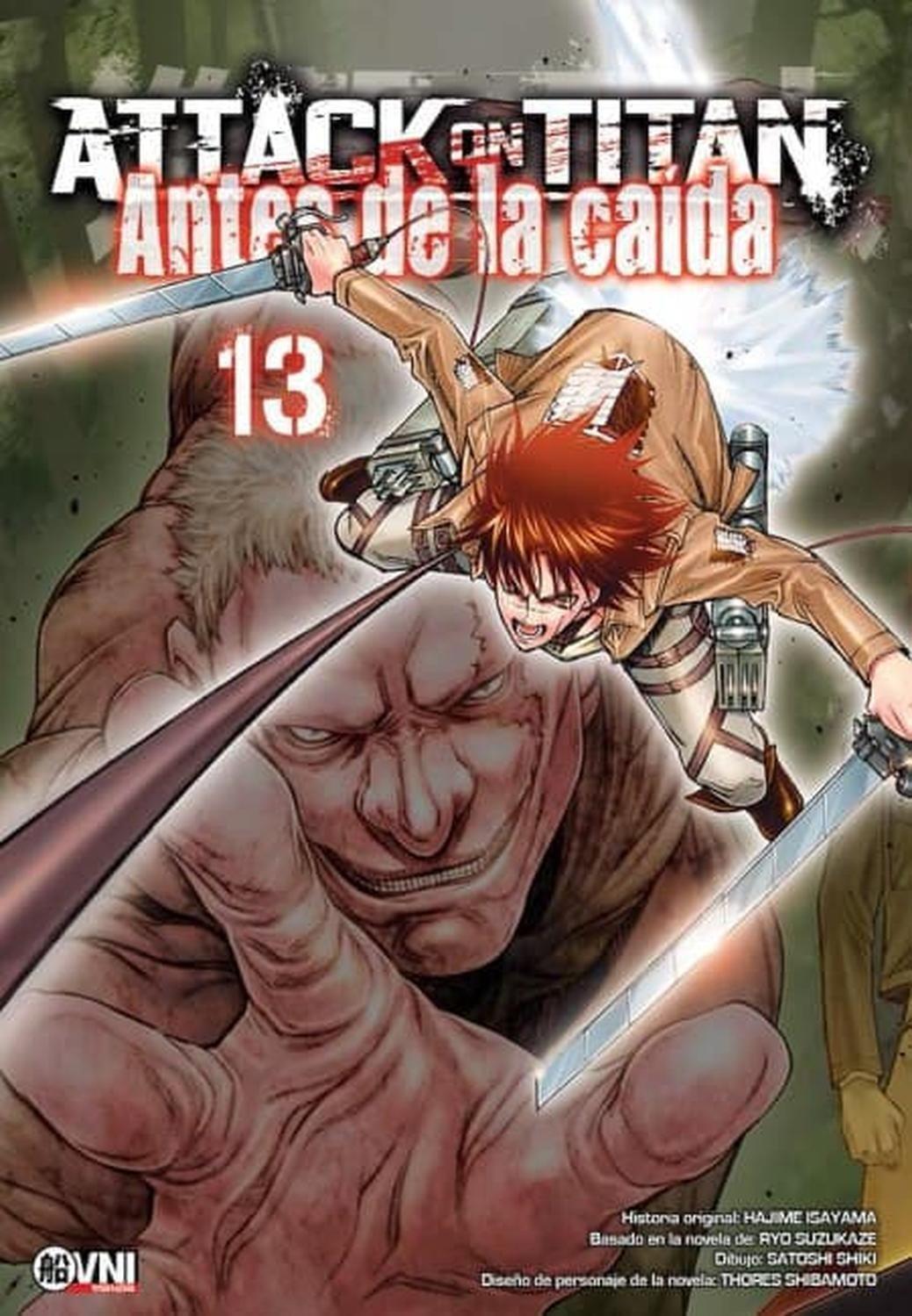 Manga Attack On Titan - Antes De La Caida 13 - Argentina-0