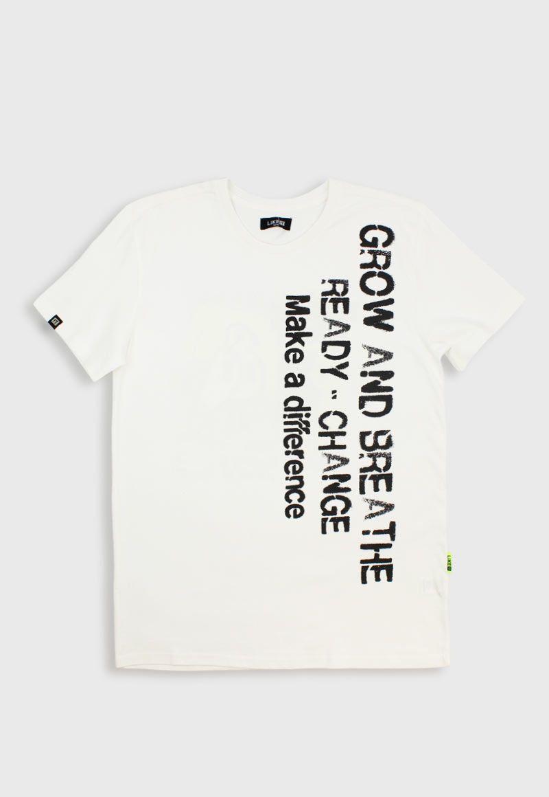 Polera teens niño textos euforia 507-0