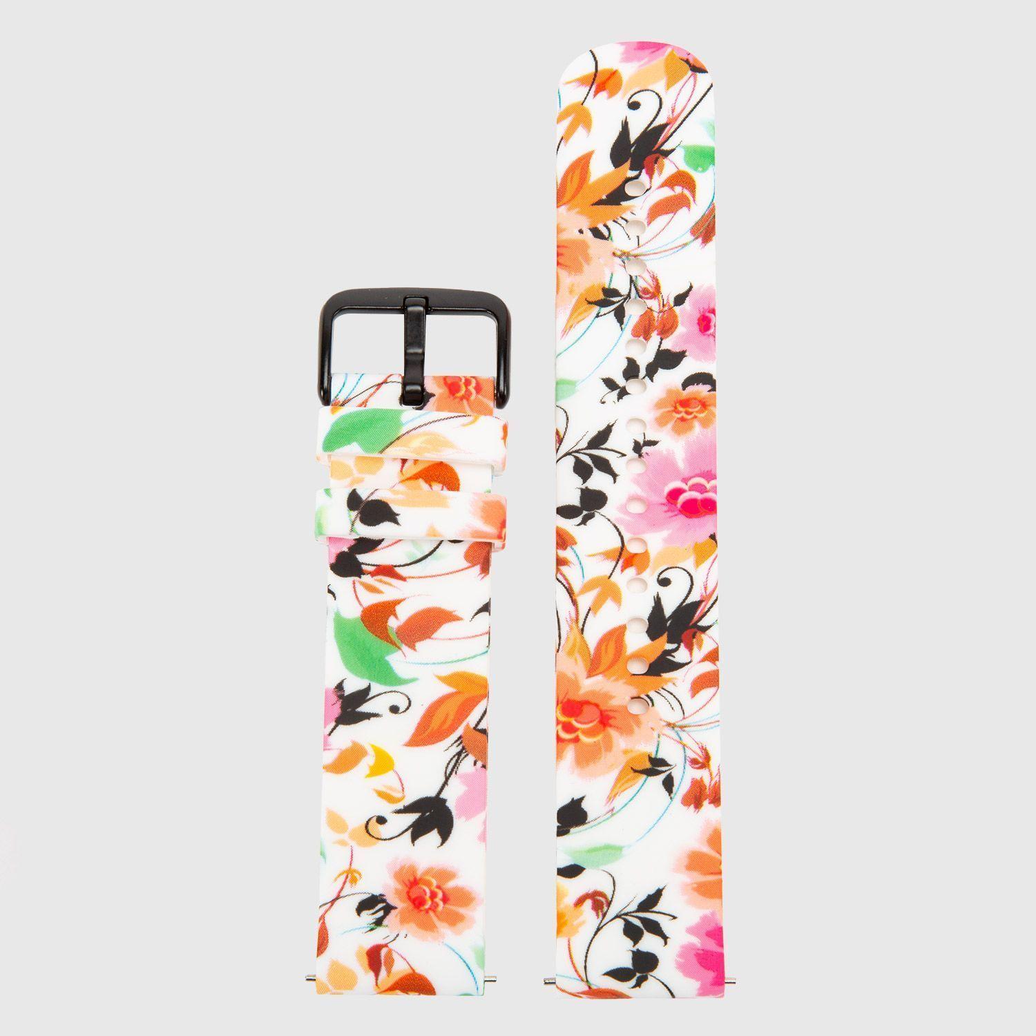 Correa Smartwatch Silicon Flowers 22 mm STRANDHILL-0