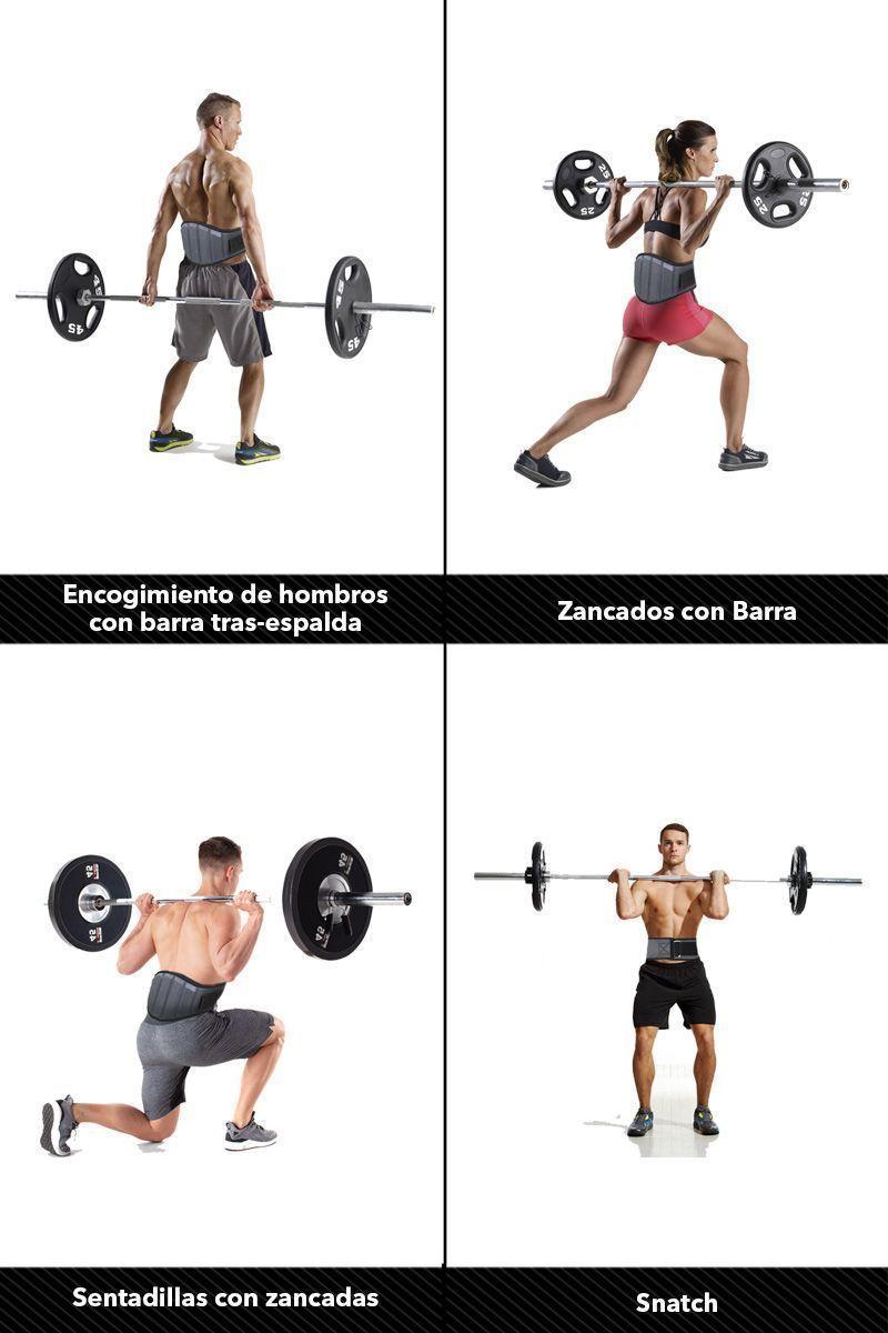 Cinturón de Levantamiento Talla L Negro-4