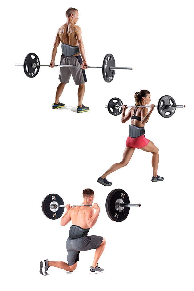 Cinturón de Levantamiento Talla L Negro-1