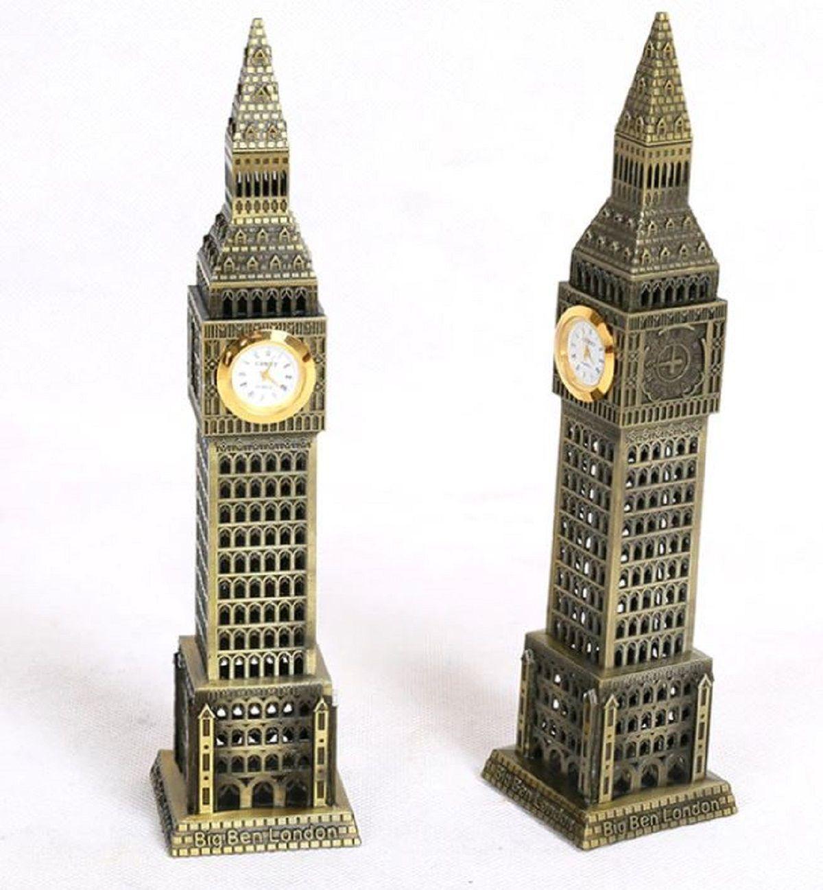 Reloj Big Ben / Mesa Metalico Adorno Decoracion Ak54-3