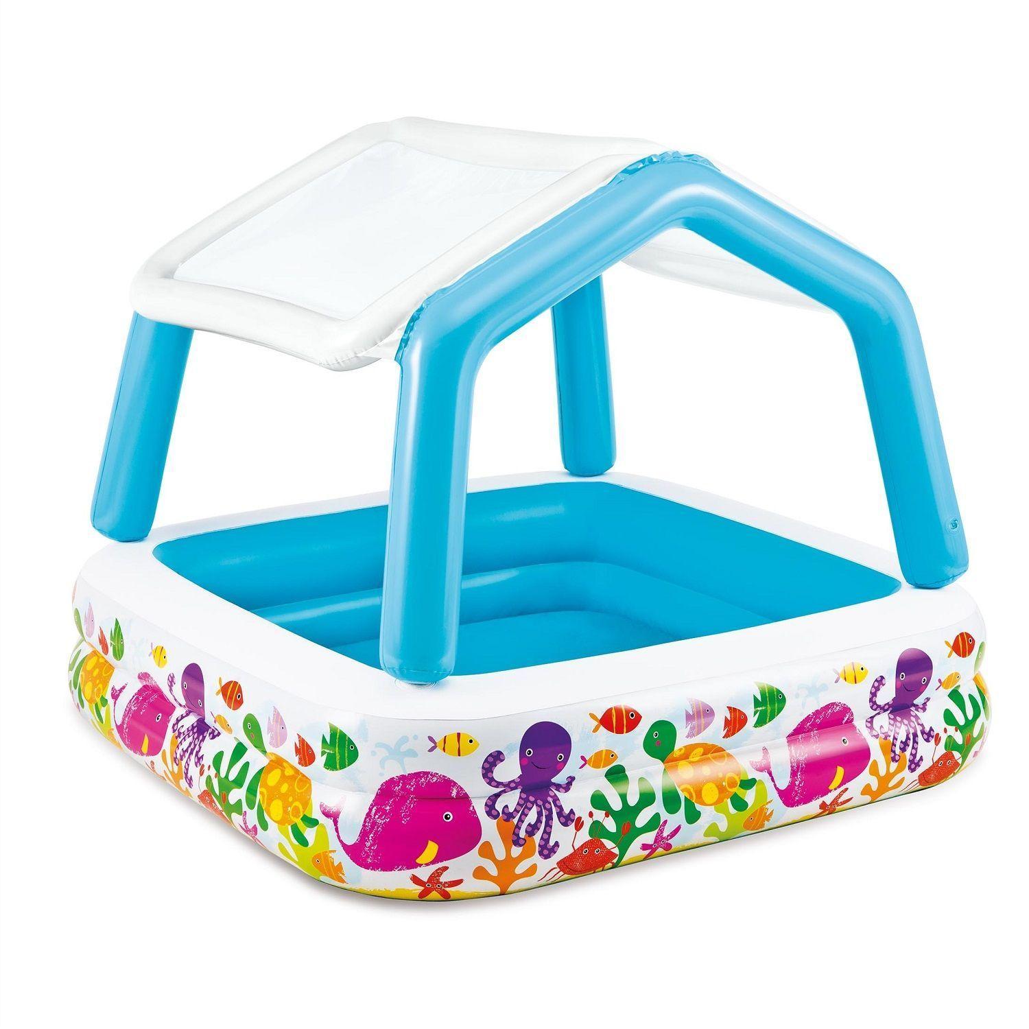 Piscina techo desmontable Inflable1.57x1.57x1.22m-0