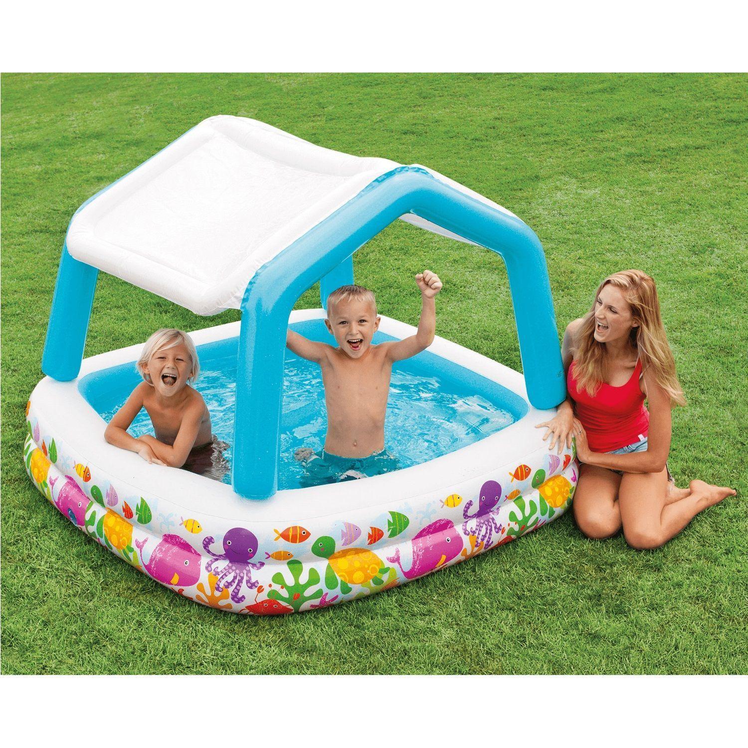 Piscina techo desmontable Inflable1.57x1.57x1.22m-1