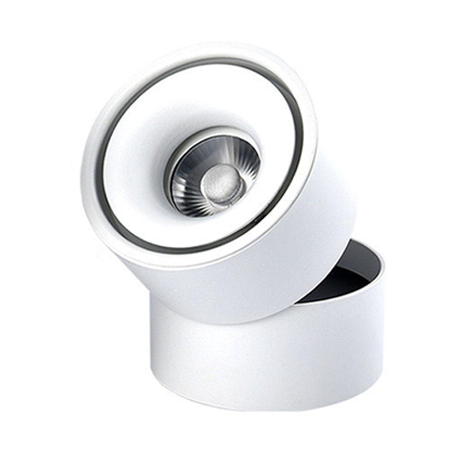 Apliqué LED Redondo Dirigible Blanco 10W-0