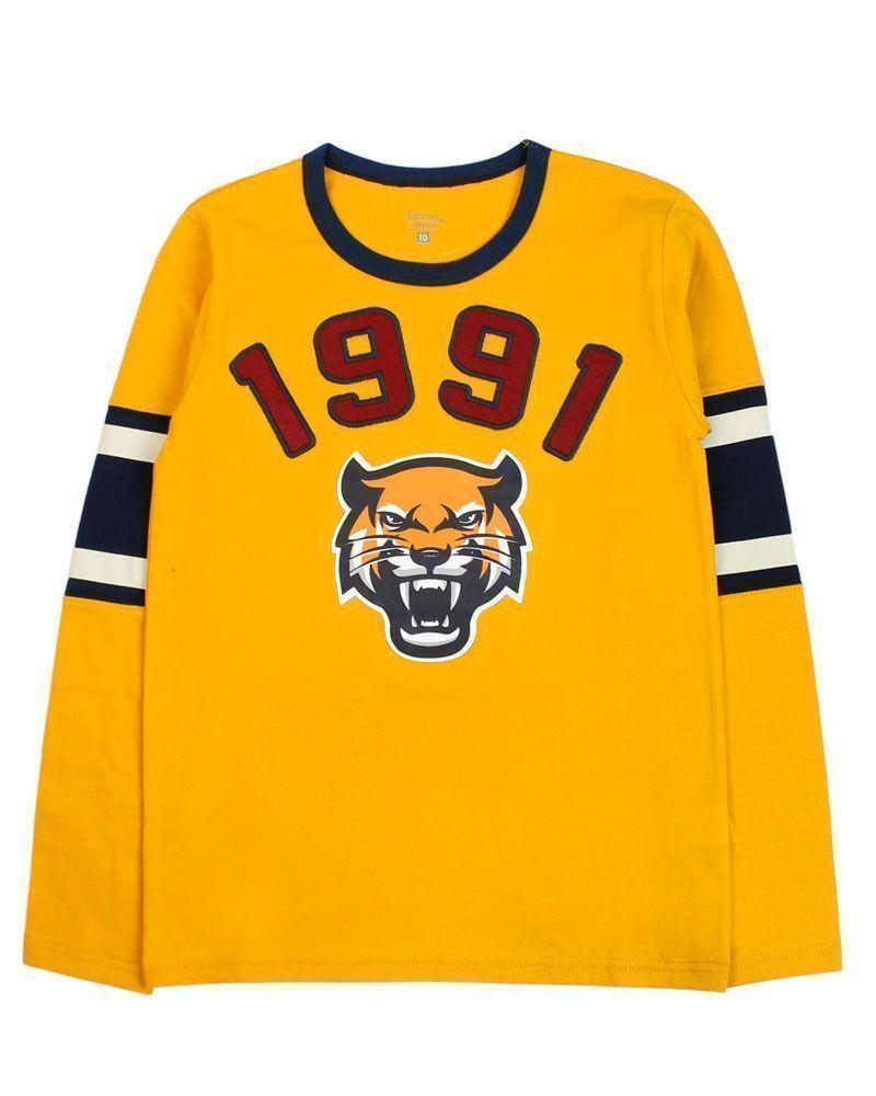 Polera Jr Niño Franjas Retro Vibes Ficcus-0