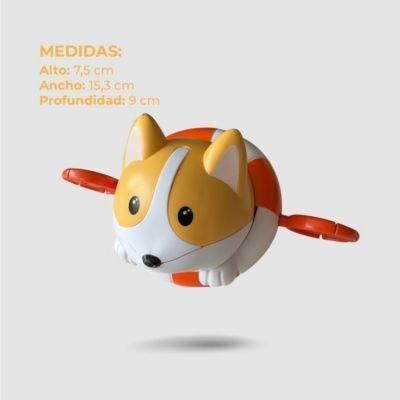Juguete Para Agua Infantil Perrito Flotador Naranjo-3