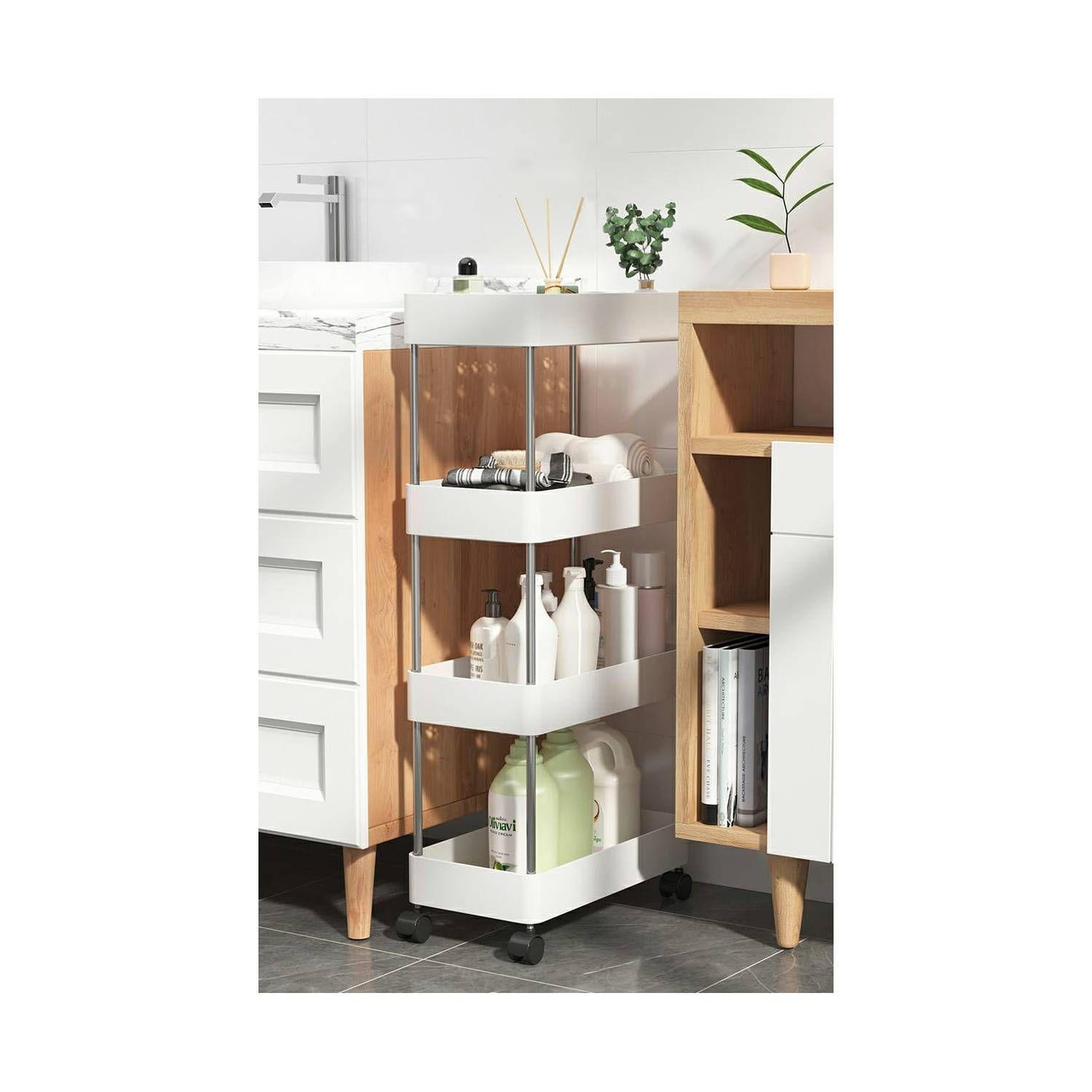 Estante Organizador 4 Niveles Con Ruedas Multifuncional-1