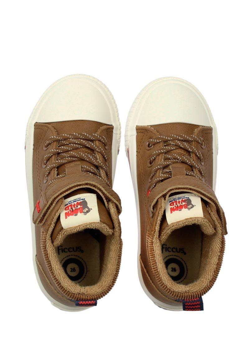 Zapatilla urbana caña velcro elastico a caminar niño 871-2