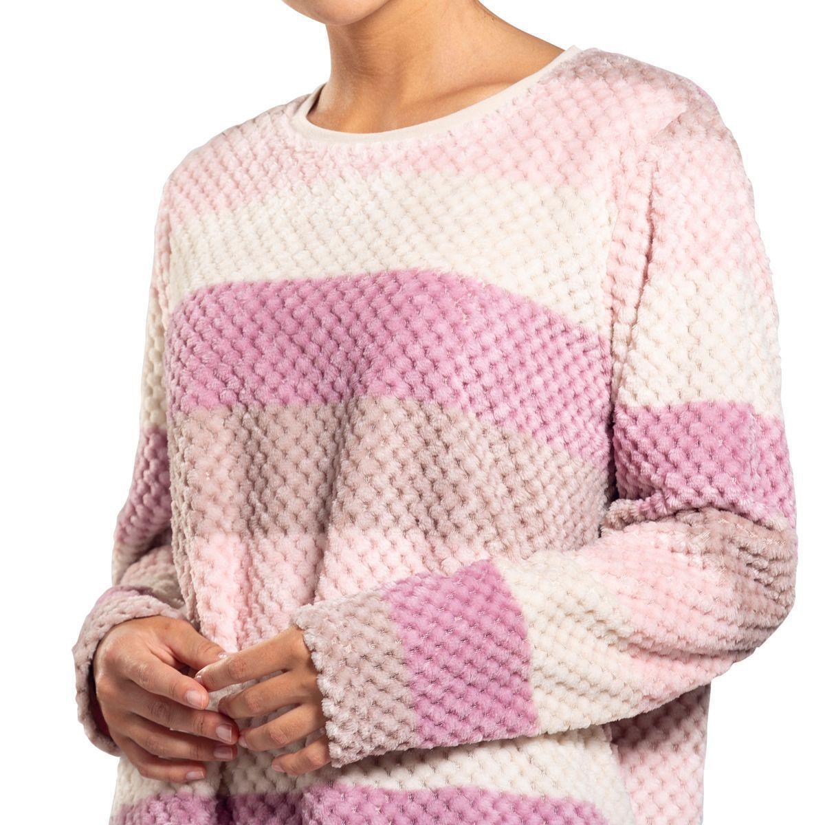Pijama Top Mujer Invierno Micropolar C1-2