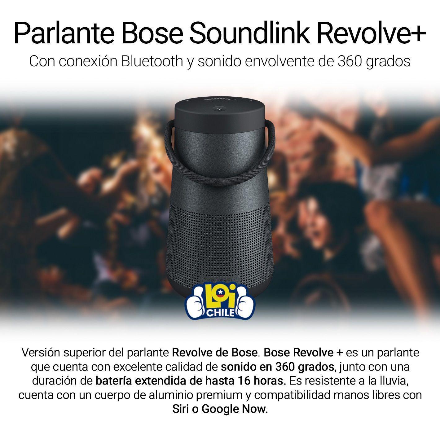 Parlante Bose Soundlink Revolve+ Bluetooth Sonido Envolvente 360°-1