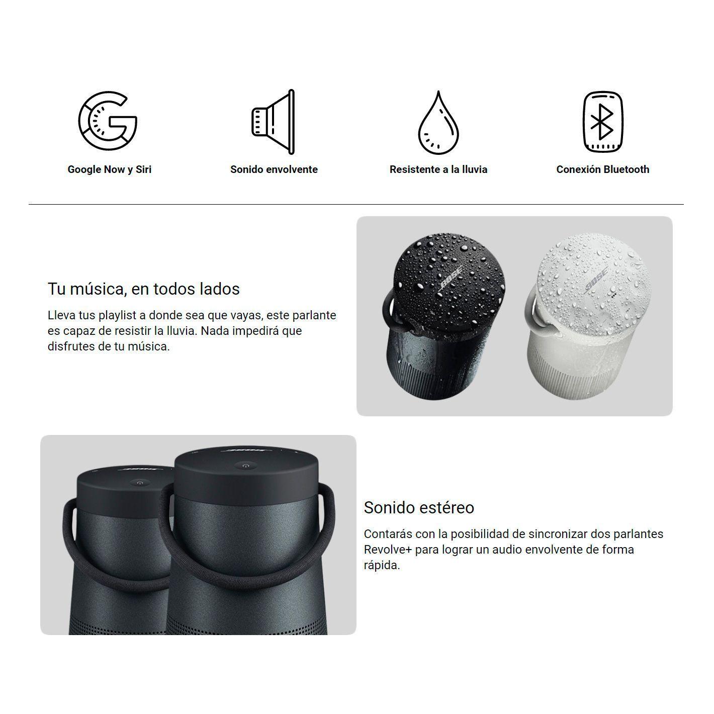 Parlante Bose Soundlink Revolve+ Bluetooth Sonido Envolvente 360°-2