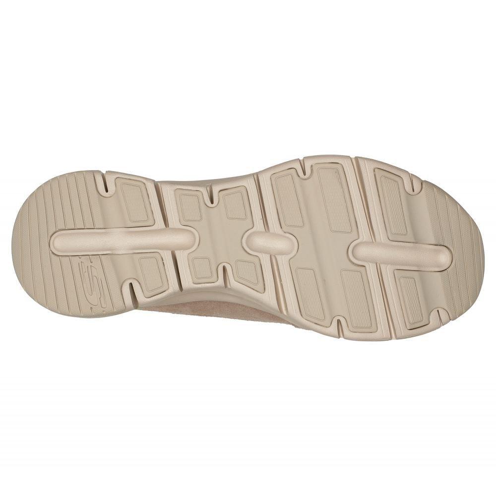 Botin Mujer Arch Fit Smooth Beige Skechers-2